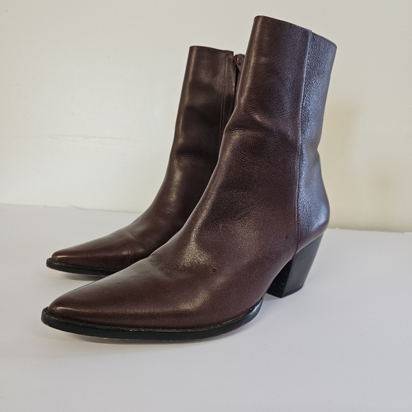 Matisse Caty Vintage Leather Brown Boots - Picture 2 of 4